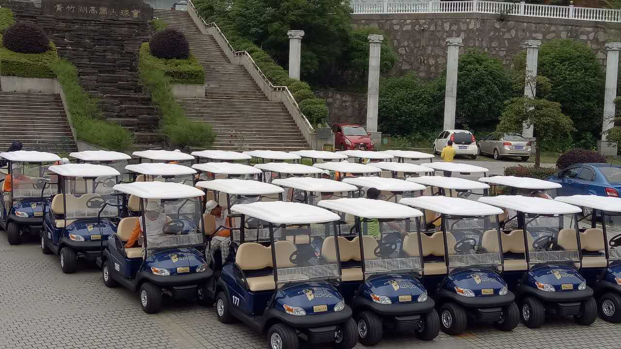 湖南某高爾夫球會(huì)高爾夫球車(chē)交付名場(chǎng)面